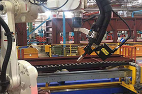 經(jīng)典案例丨創(chuàng)想智控機(jī)器人焊縫跟蹤系統(tǒng)適配啟帆機(jī)器人，提高生產(chǎn)效率、保障焊接質(zhì)量